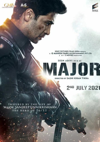Постер индийского фильма «Майор»